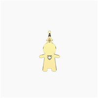 Pendente Kidult Donna in Acciaio 741336